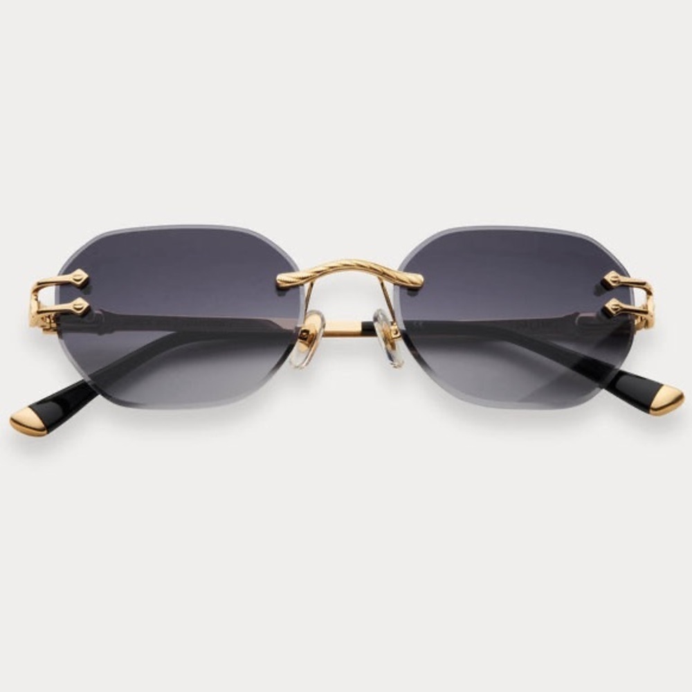 JAMES ORO Cavier Rimless Sunglasses - Collection i - Unisex
